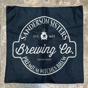 Sanderson Sisters  Halloween Black and White Decorative Pillow Cover